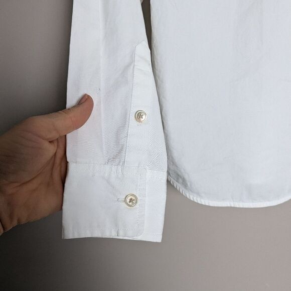 Aritzia Wilfred women's White Button Down Shirt – 2XS, Minimal Classic Style - Picture 5 of 8